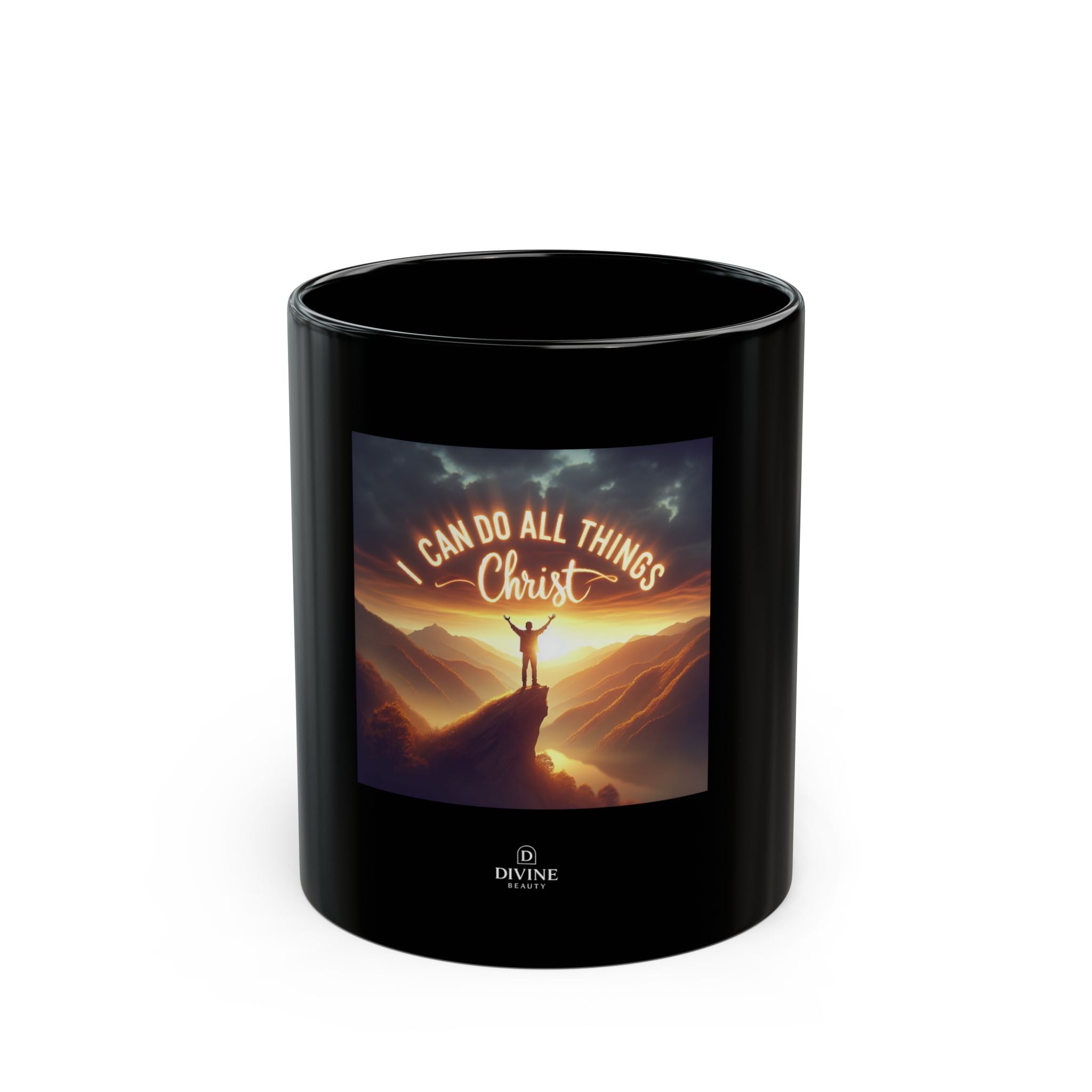 Inspirational Coffee Mug, Motivational Gift, Faith-Based Cup, Christian Decor, Uplifting Drinkware